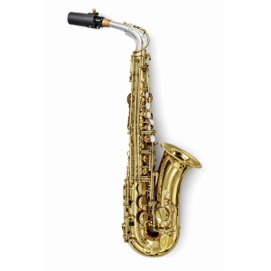 Sax Alto Jupiter JAS-567-565 Laqueado Tudel Prata